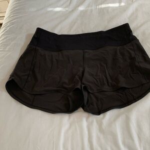 Lululemon Speed Up High Rise Lined Short 4”